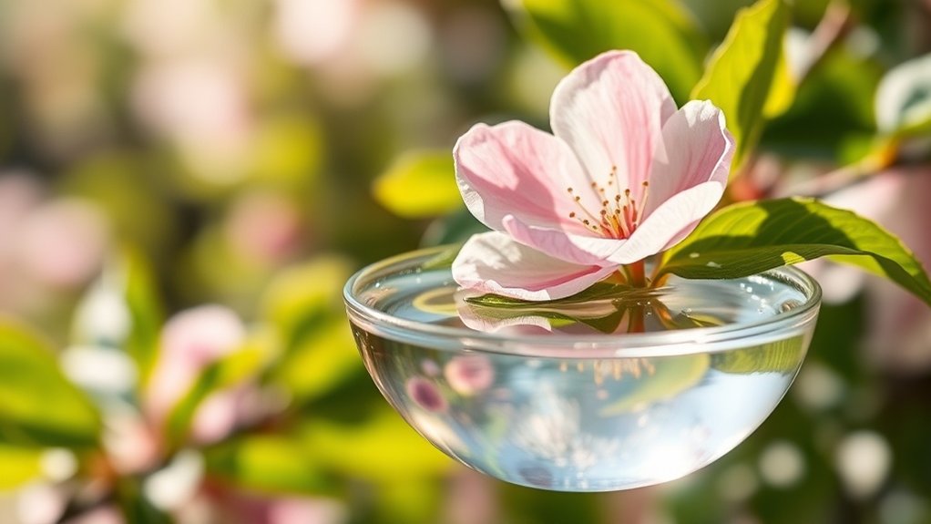 les bienfaits des soins de la peau à la fleur de cerisier