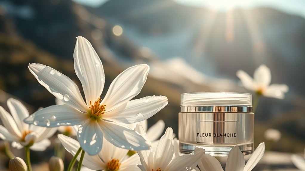 protection de la peau alpine edelweiss