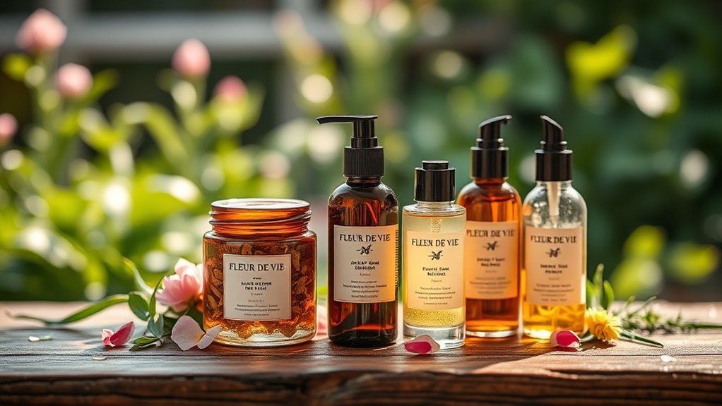 Les extraits floraux améliorent la peau