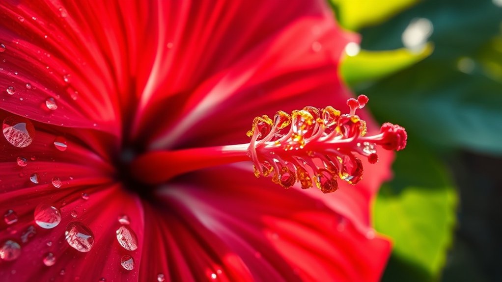 les bienfaits des soins de la peau à l'hibiscus mis en avant