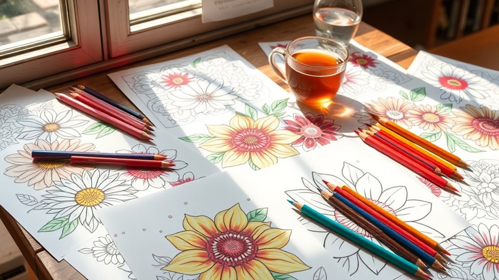 Les bienfaits thérapeutiques du coloriage